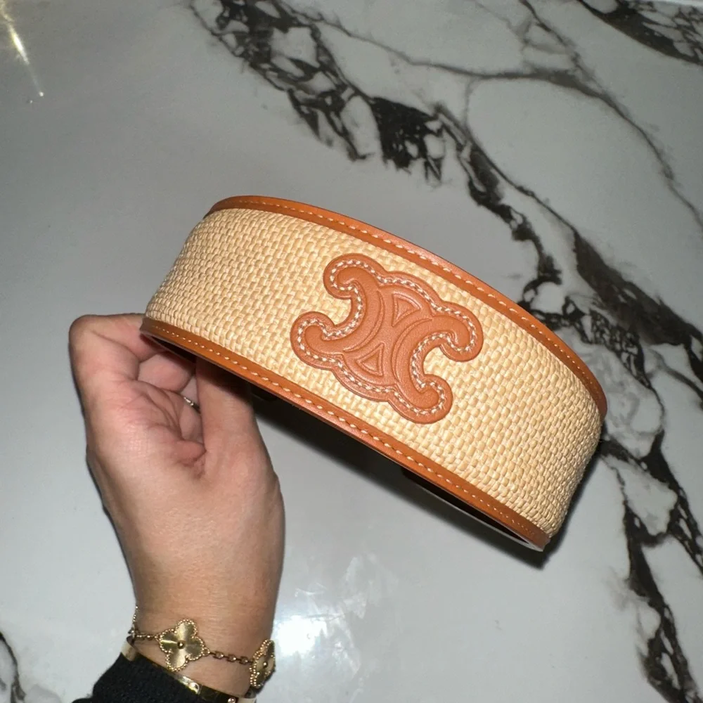 Celine Raffia Headband - Picture 1 of 4